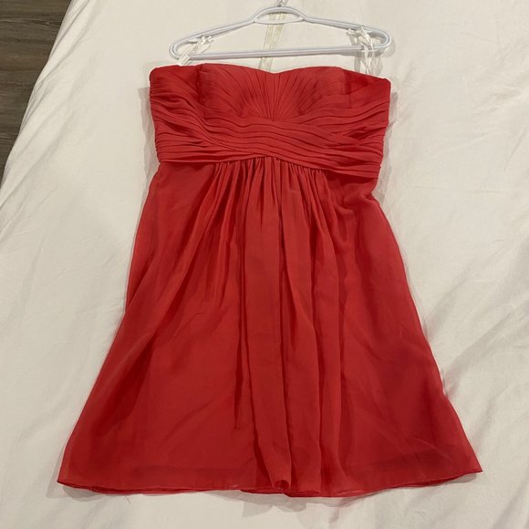 Short Chiffon Bridesmaid Dress - Picture 1 of 4